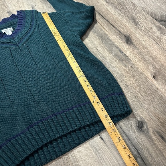 Skyr Sweater Grannycore Vneck Knit Size Medium - Picture 7 of 8